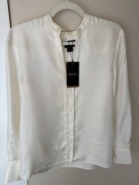 BOSS Silk Blouse NWT